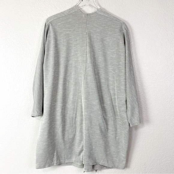 Donni Sandwash Ribbed Long Line Cardigan OS - Picture 8 of 12